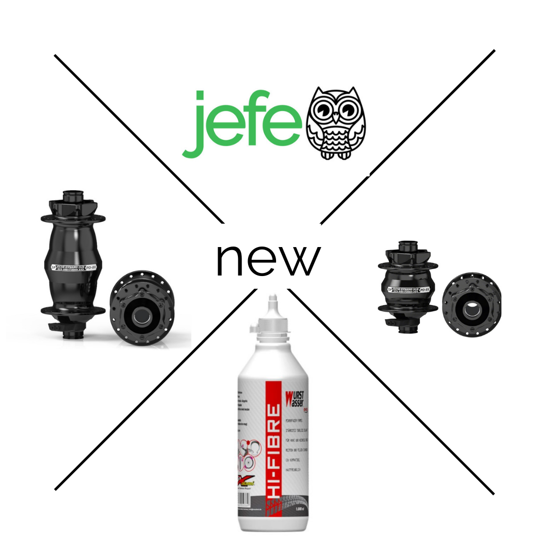 Jefe Adds MaXalami Synthetic Tire Sealant and Two New Shutter Precision Hubsets - Jefe.bike