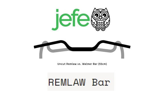 REMLAW Bars - The Flat Bar For Your Drop Bar Gravel / MTB Bike! - Jefe.bike