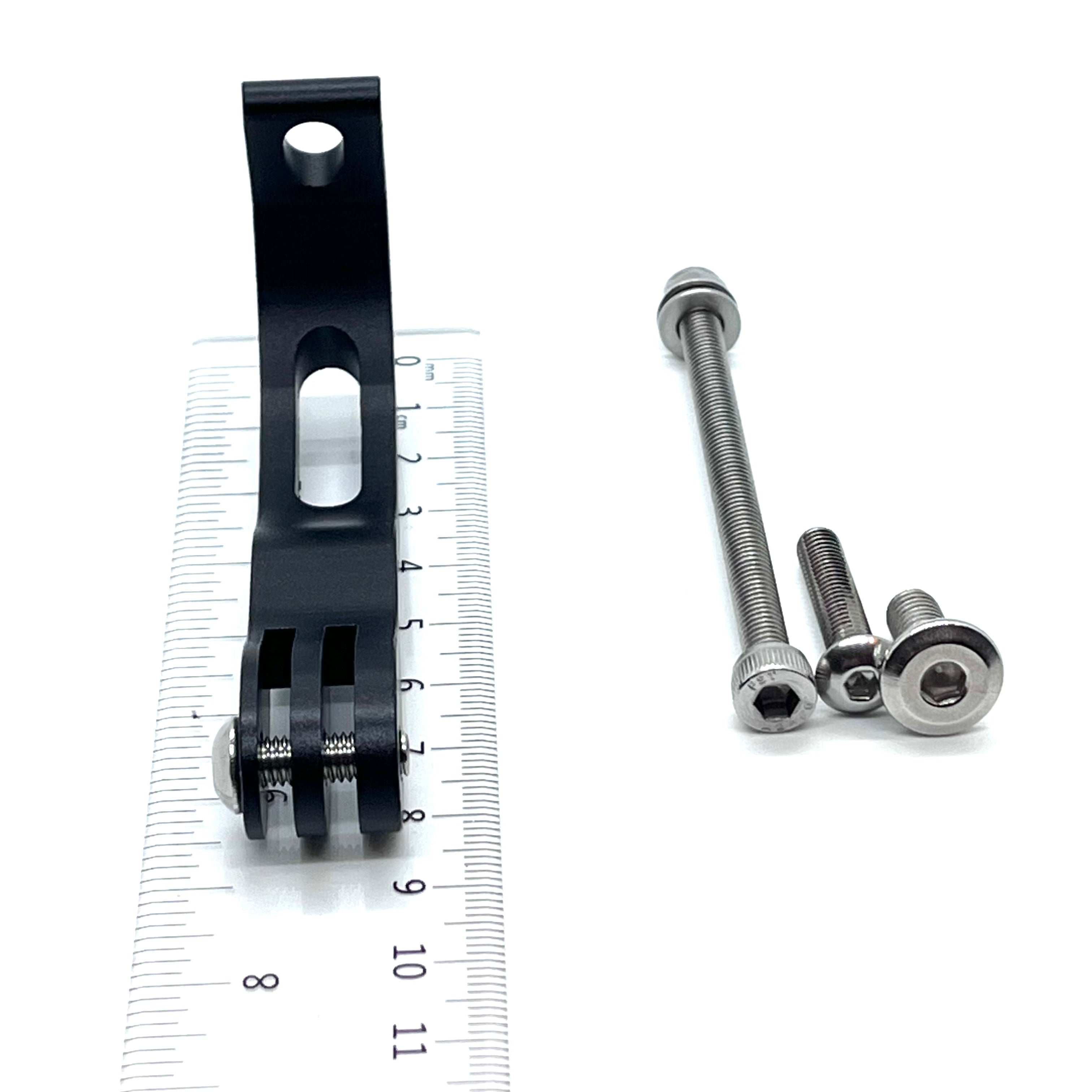 Jefe Velo Aluminum Fork Crown GoPro Mount - Jefe.bike