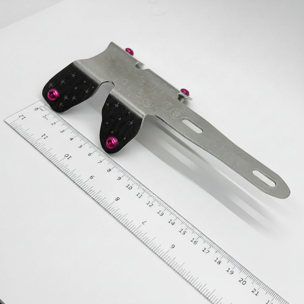 Dragonfly Frame Bag Bottle Extender - Stainless Steel