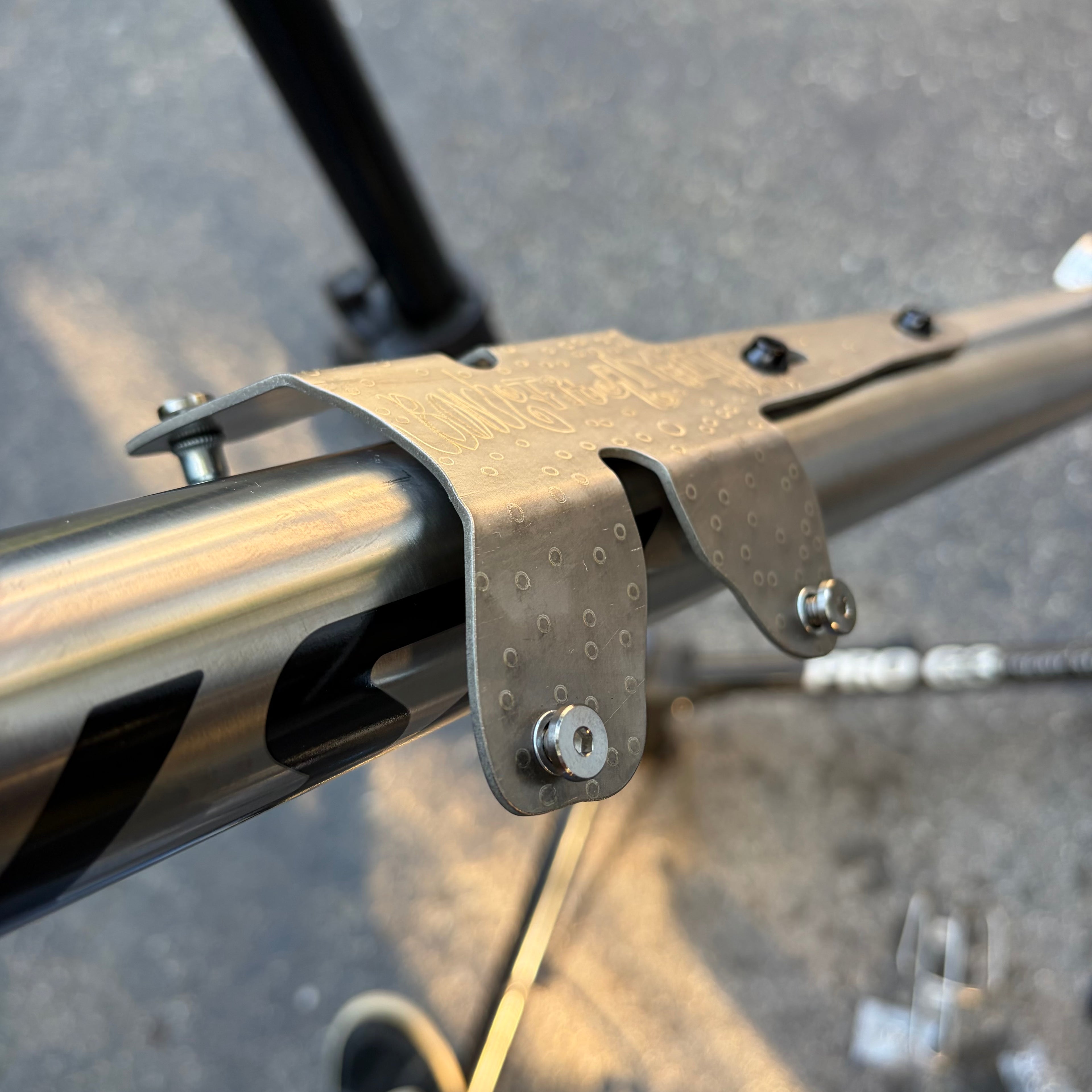 Dragonfly Frame Bag Bottle Extender - Stainless Steel