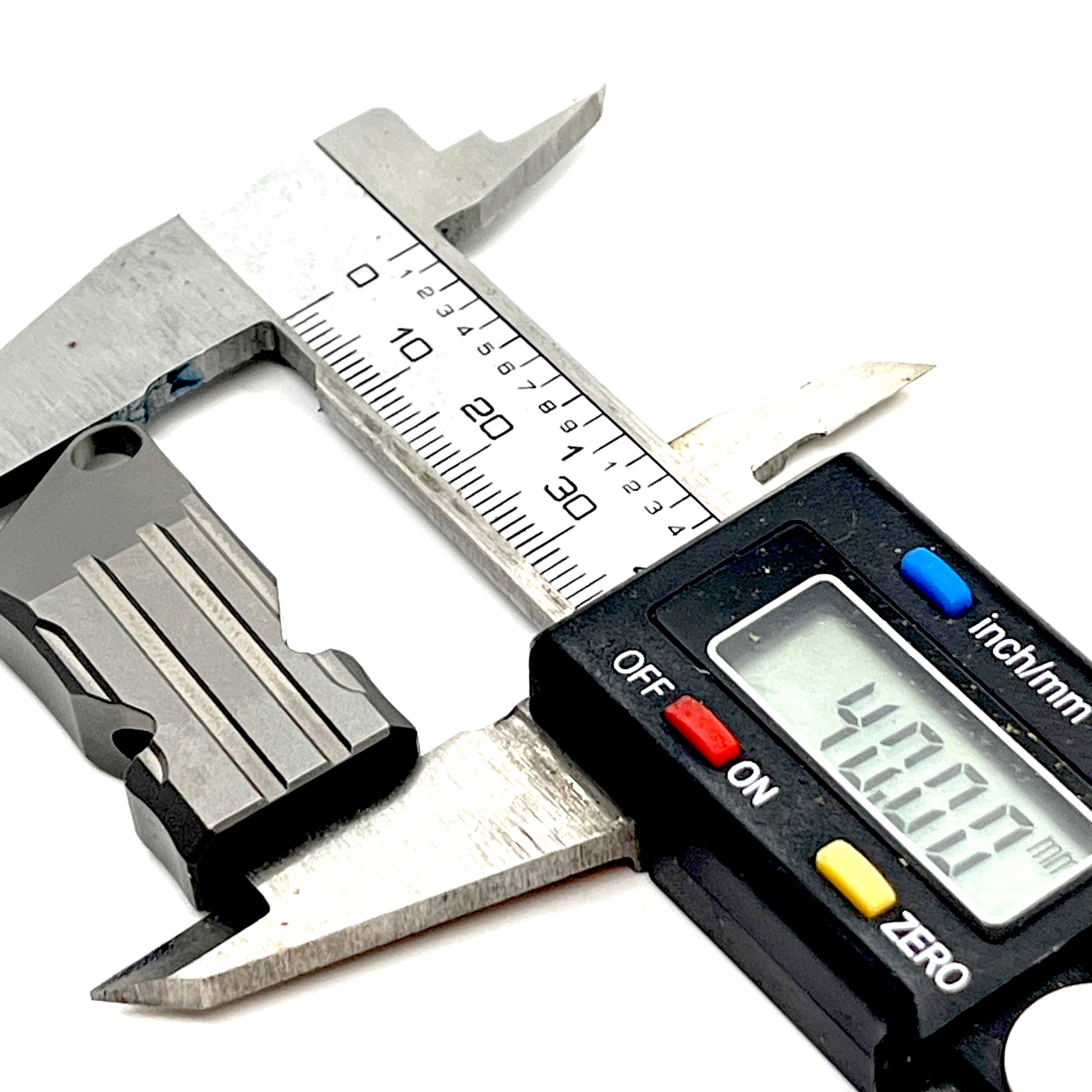 Titanium Anti-Bear Bikepacking Whistle - 125 dB