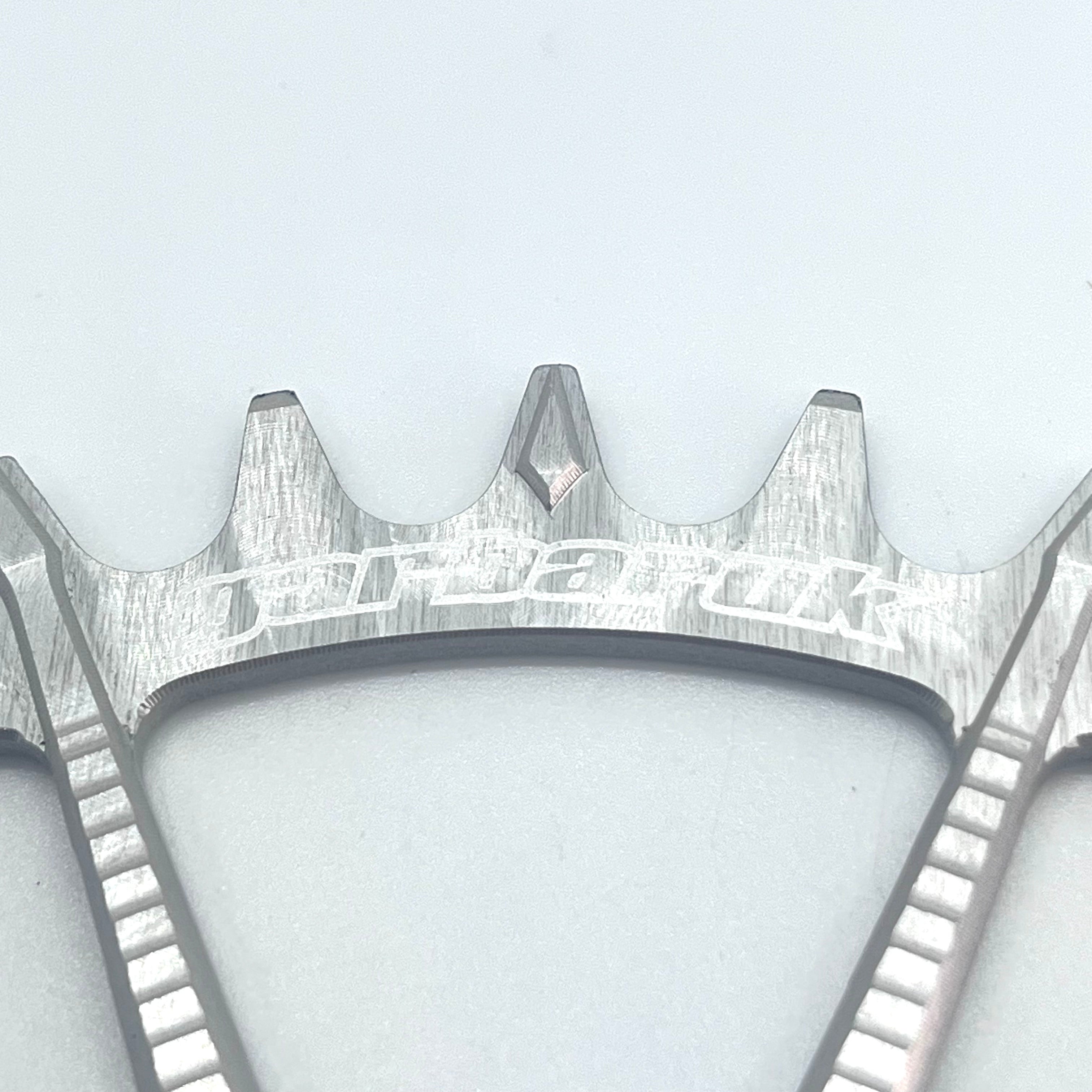 Garbaruk Round Direct Mount Chainring 30t/32t/34t/36t (Boost - 8-Bolt - Silver) - Jefe.bike