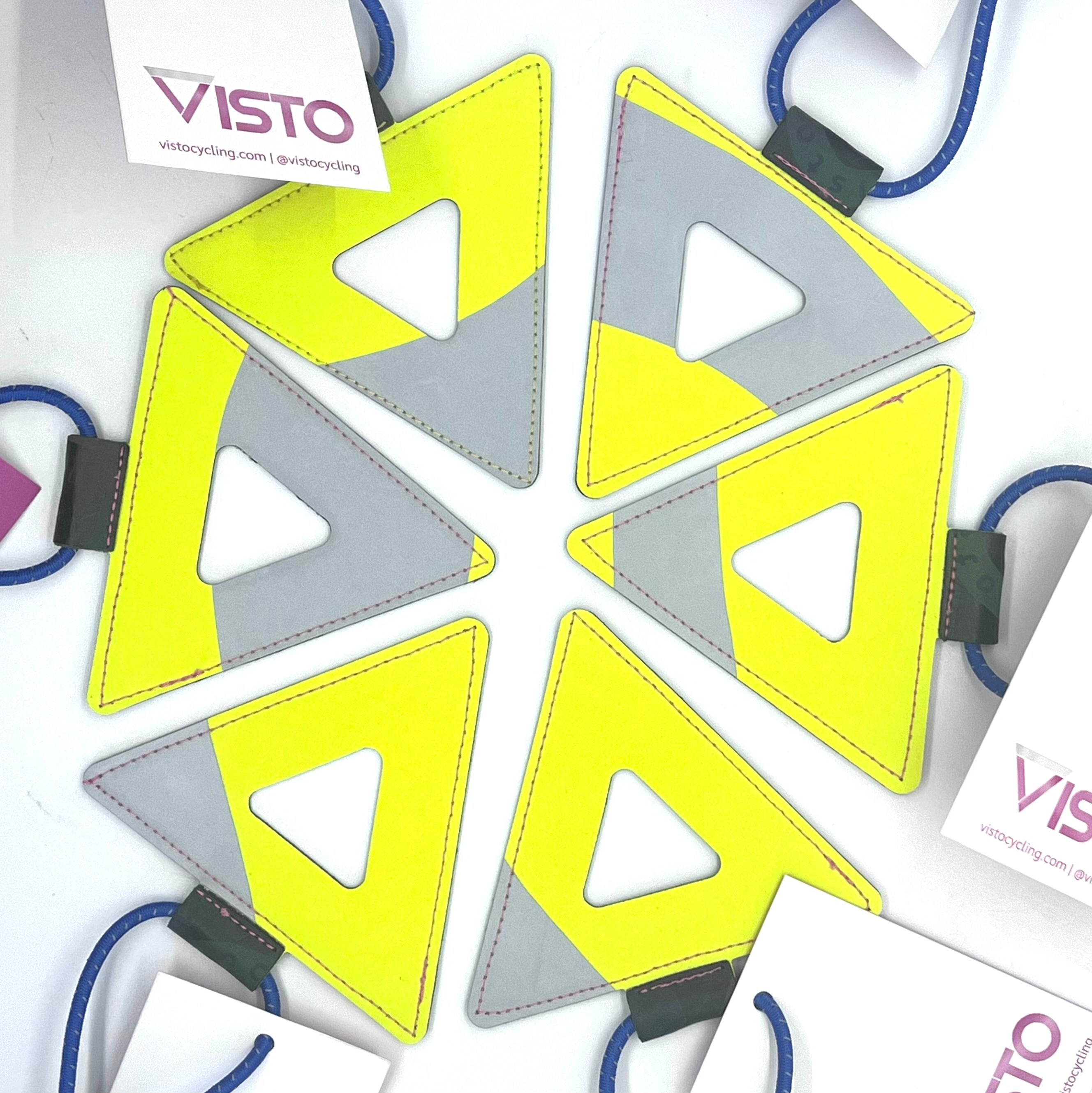 Visto Lightweight Reflective Safety Triangle - Jefe.bike