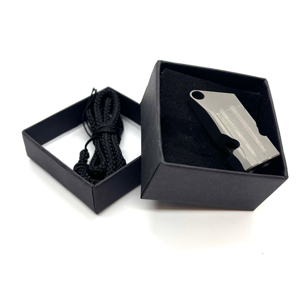 Titanium Anti-Bear Bikepacking Whistle - 125 dB
