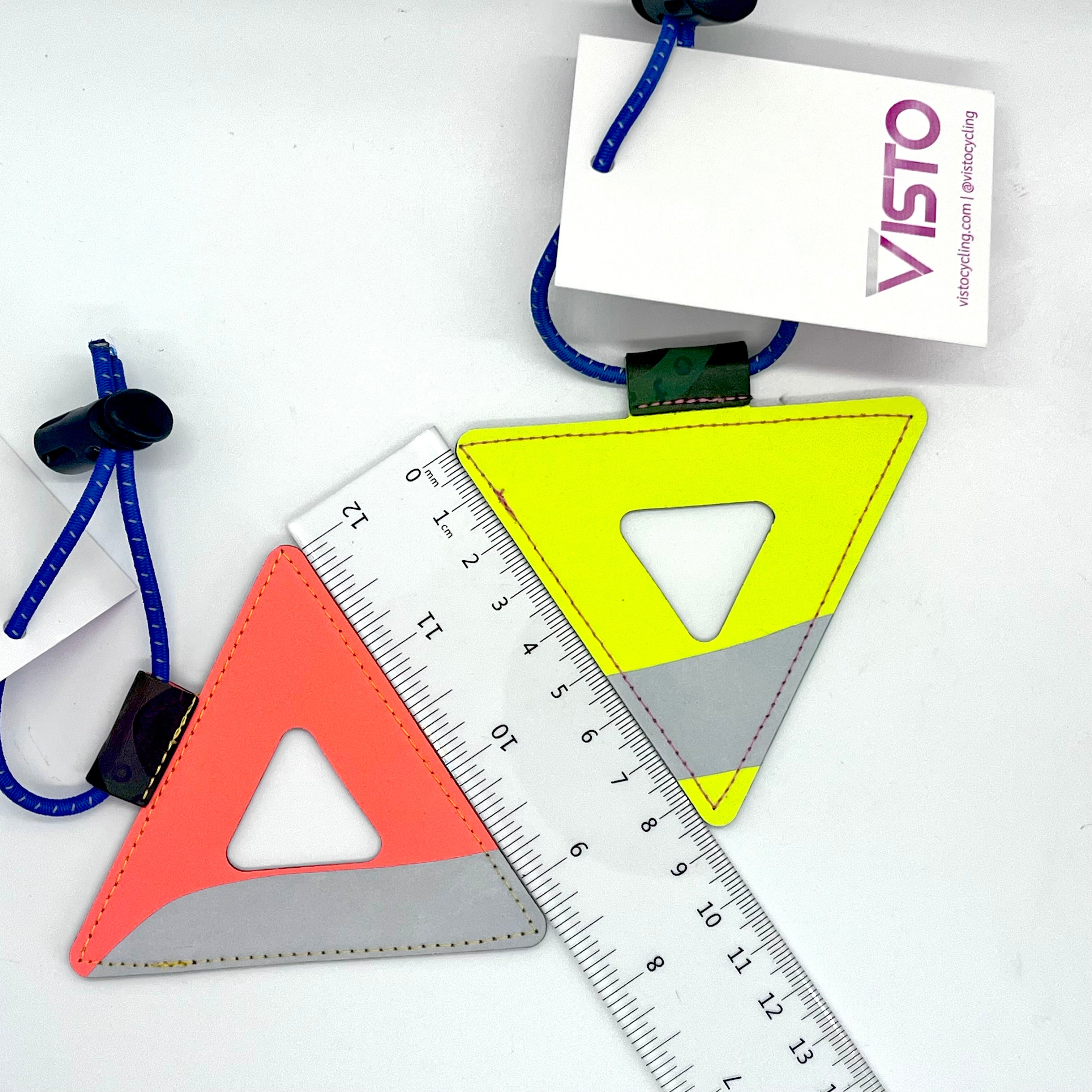 Visto Lightweight Reflective Safety Triangle - Jefe.bike
