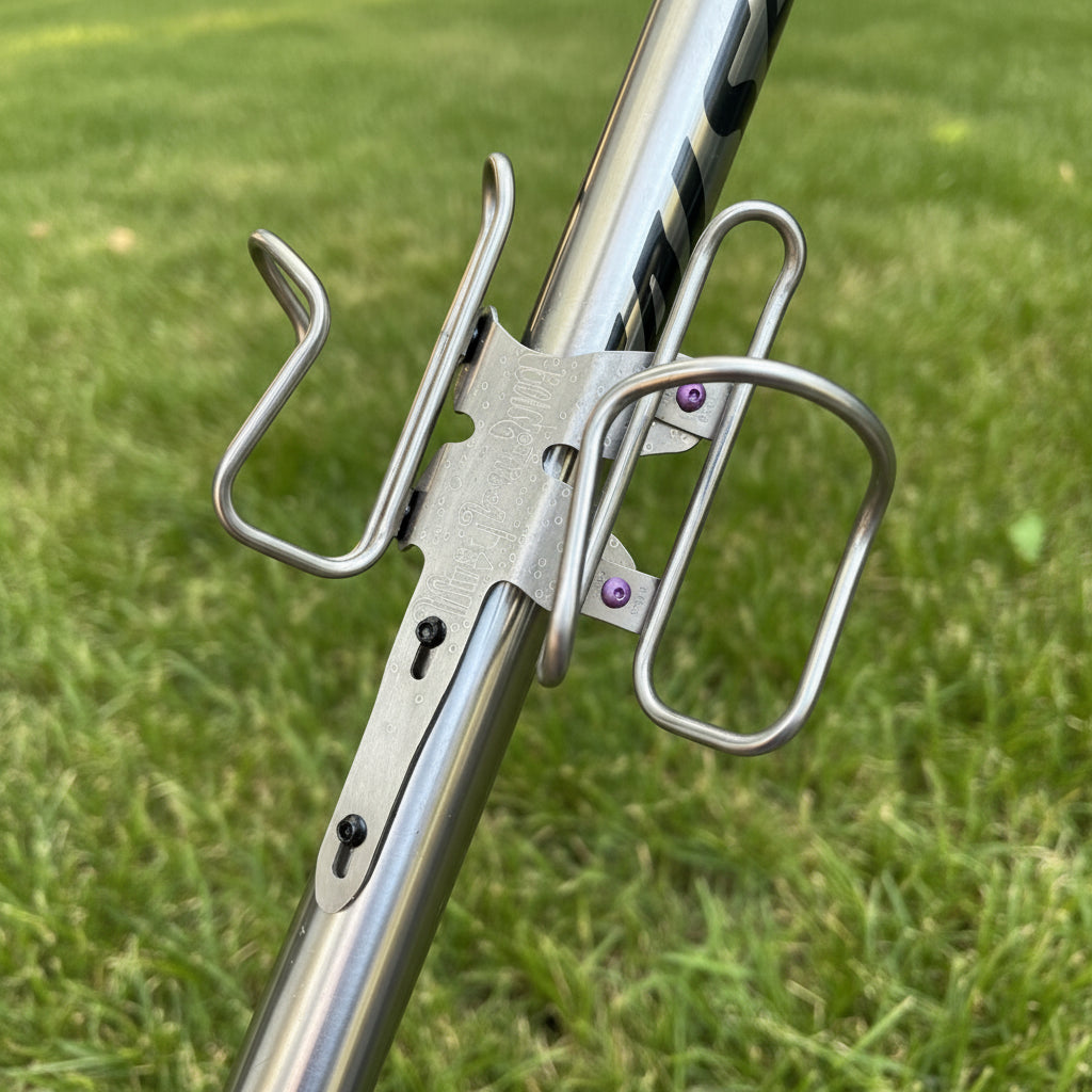 Dragonfly Frame Bag Bottle Extender - Stainless Steel