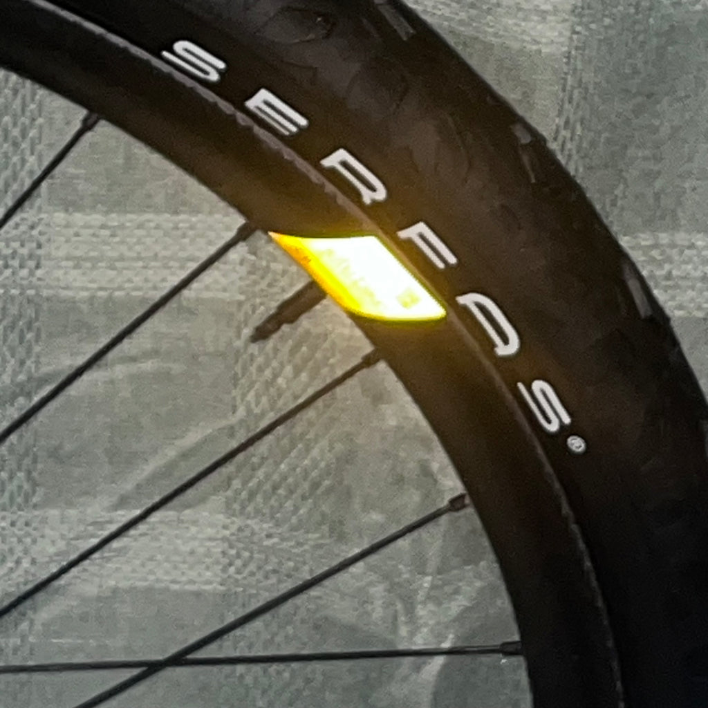 Reflective Rim Stickers - Lightweight Safety x8 - Jefe.bike
