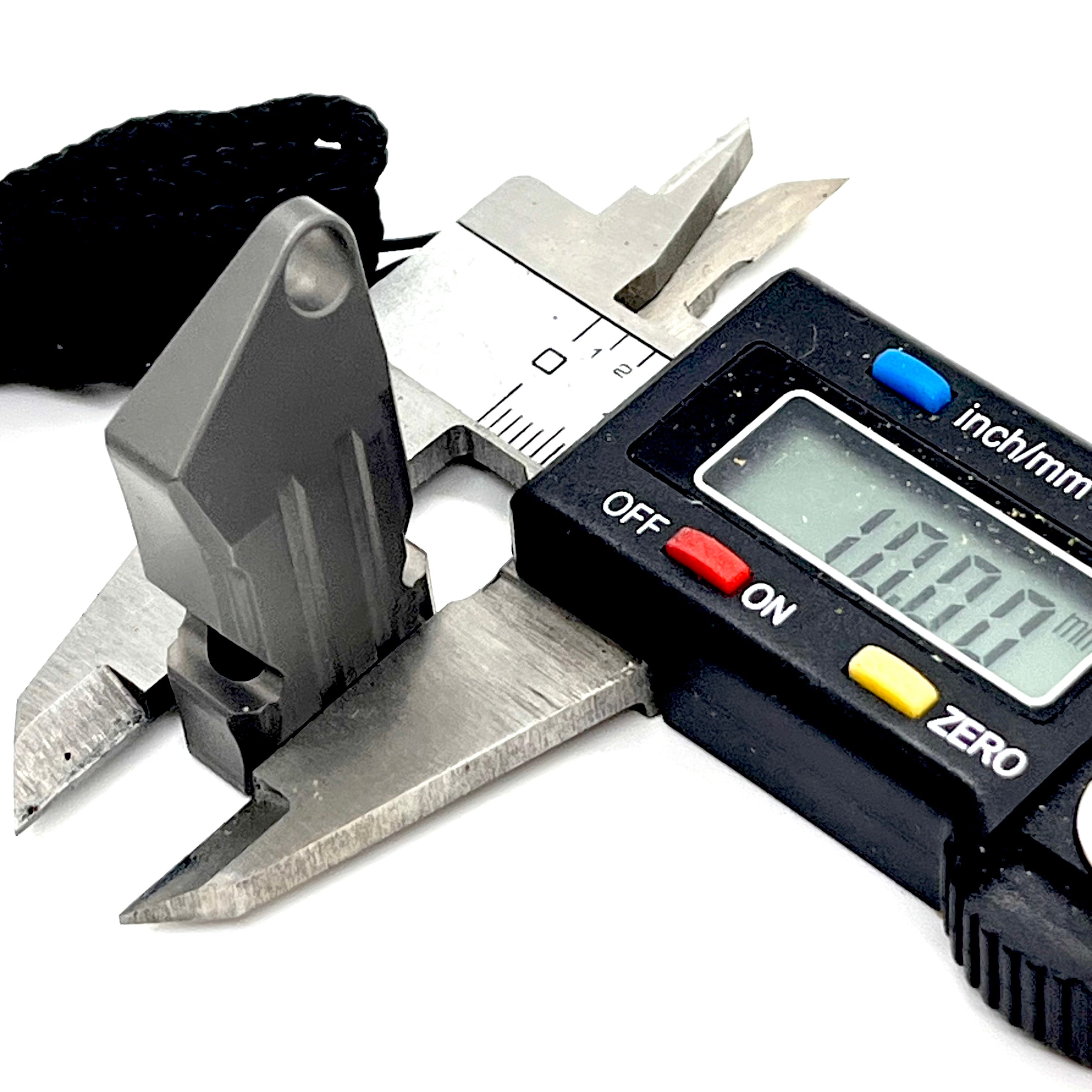 Titanium Anti-Bear Bikepacking Whistle - 125 dB