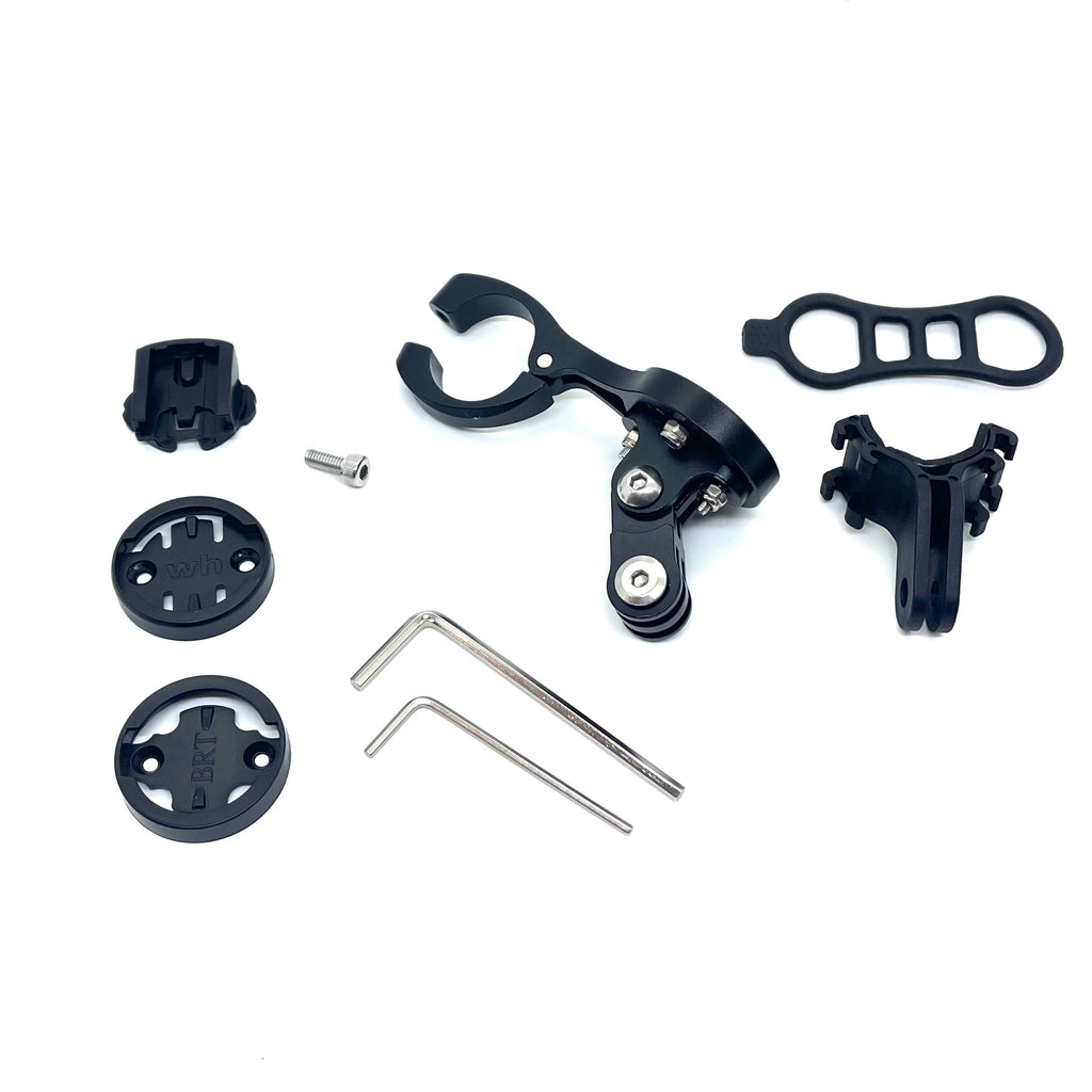 22.2 Forward Facing Computer Lamp Mount - For Jones Bar, Kitchen Sink, Top Shelf Bars - Jefe.bike