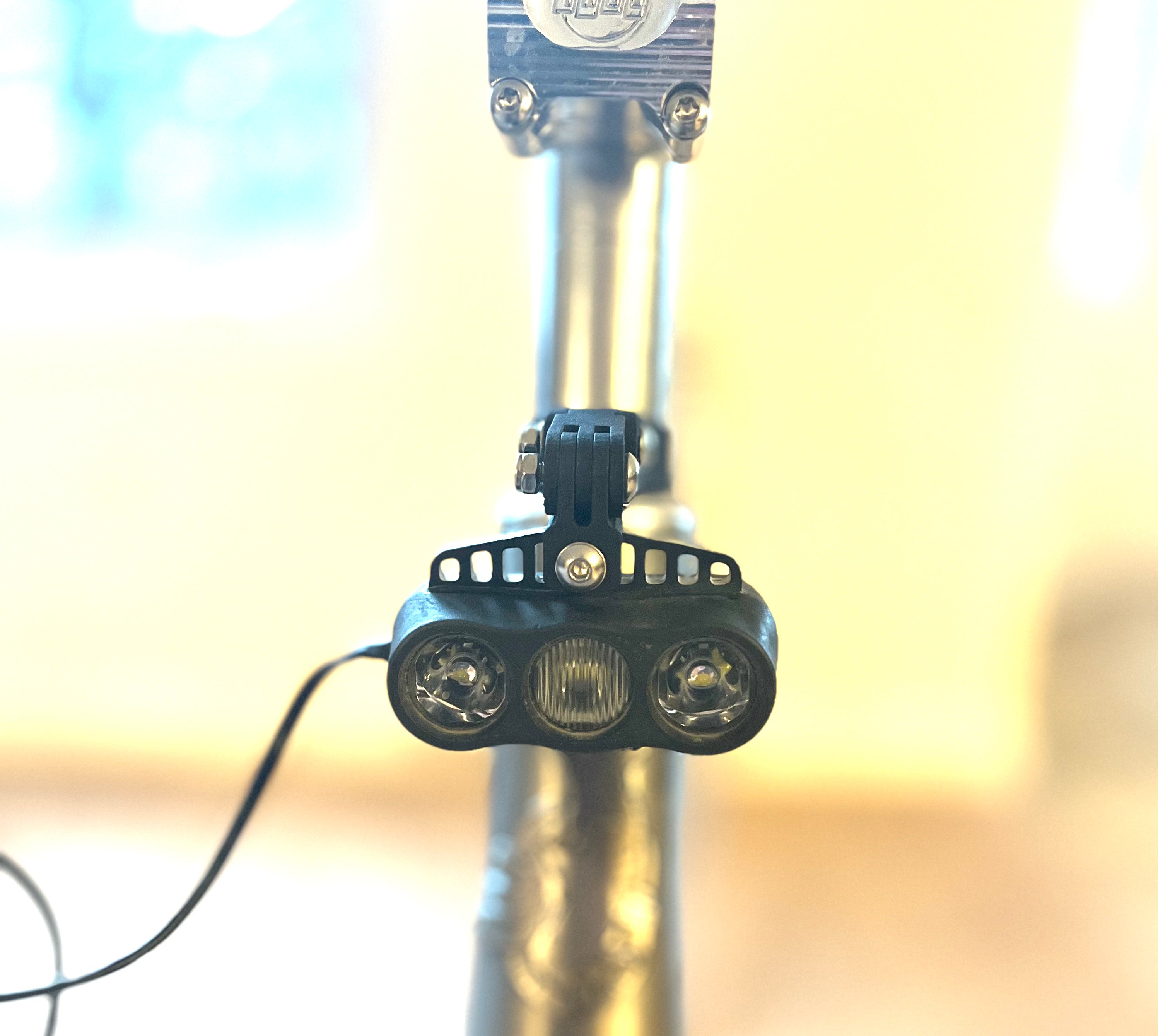 Headset Spacer GoPro / kLite Mount - Perfect For Bikes With No Fork Crown Mount - Jefe.bike