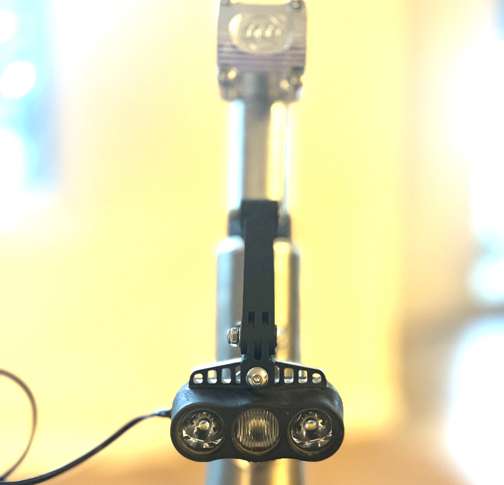 Headset Spacer GoPro / kLite Mount - Perfect For Bikes With No Fork Crown Mount - Jefe.bike