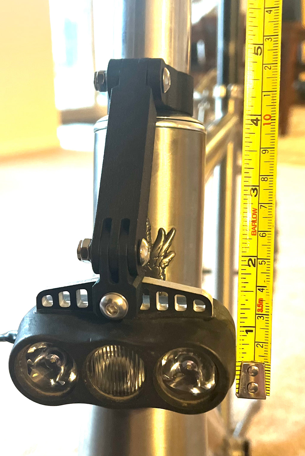 Headset Spacer GoPro / kLite Mount - Perfect For Bikes With No Fork Crown Mount - Jefe.bike