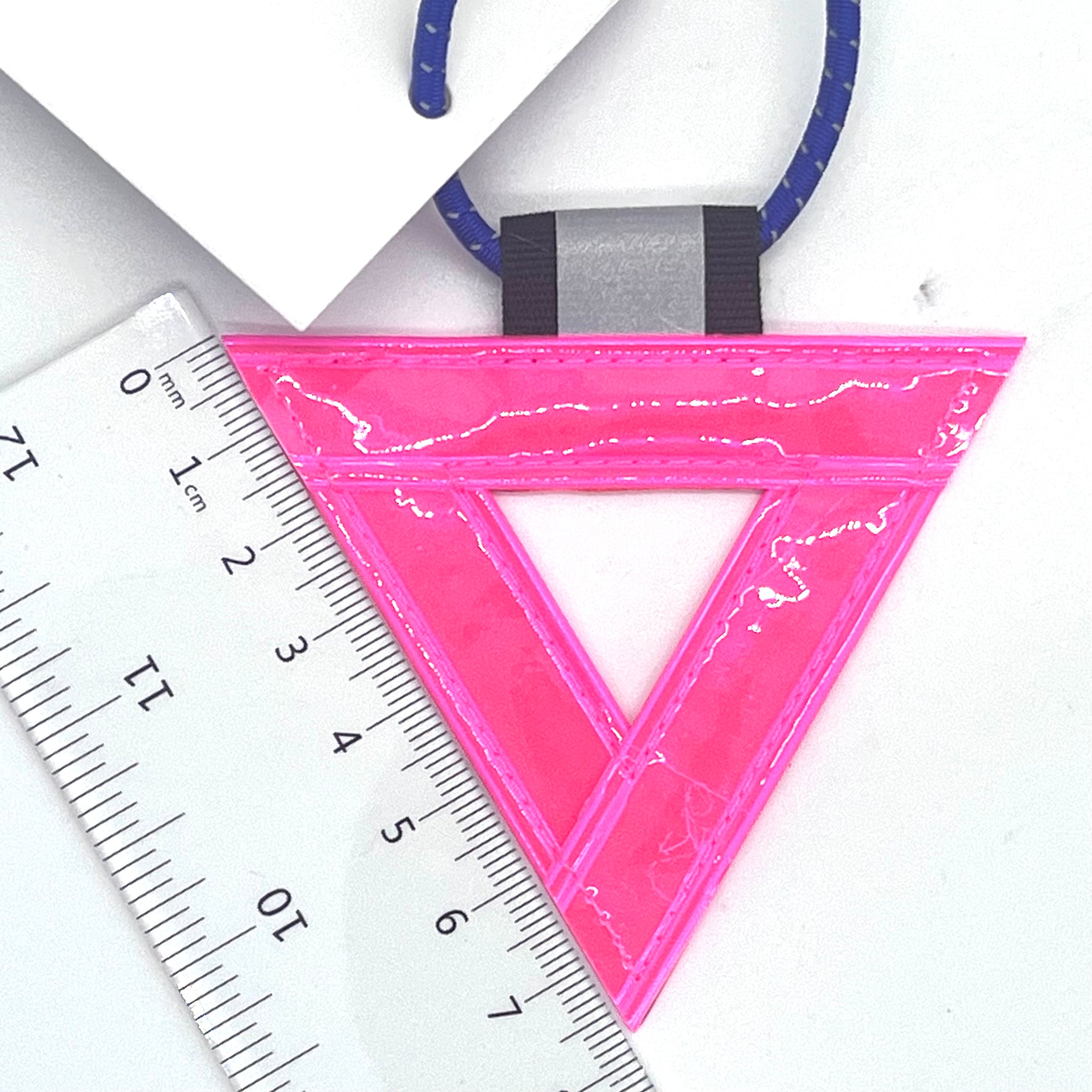 Reflective safety triangle bicycle sales