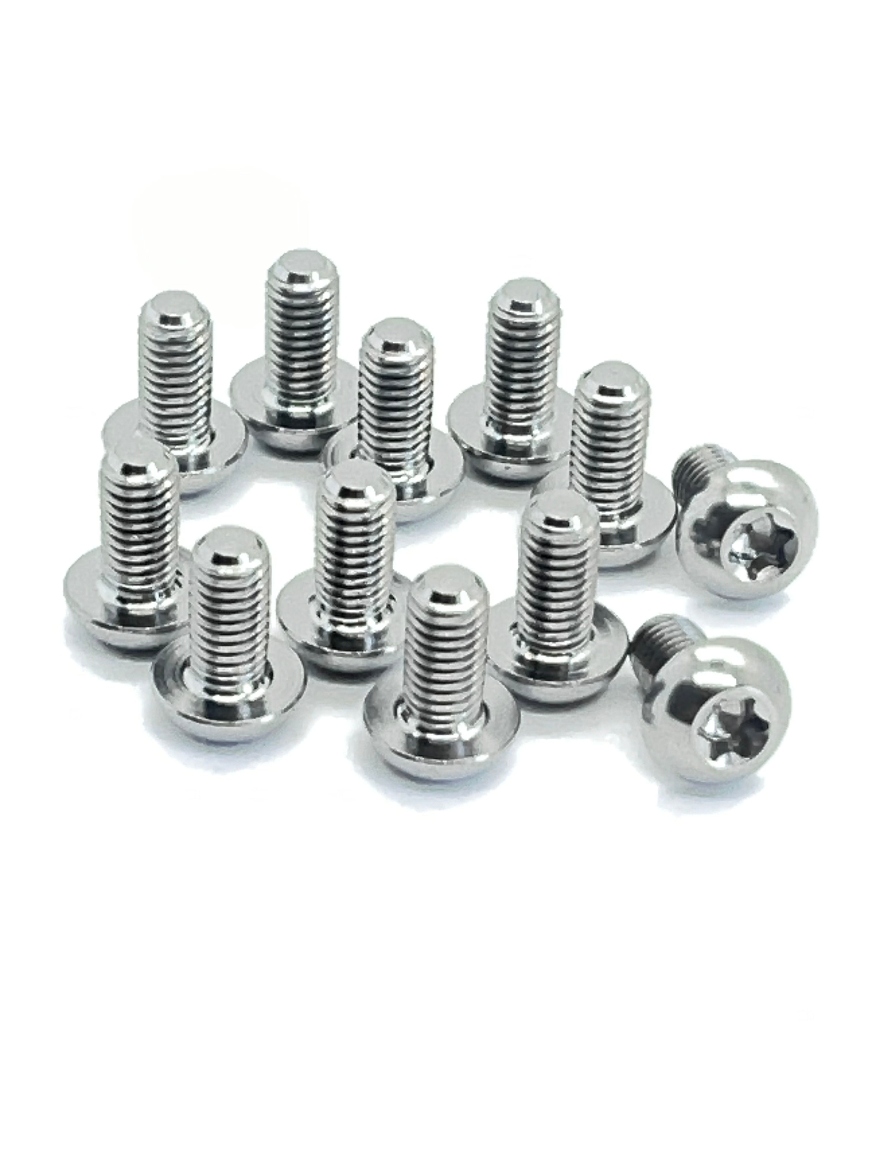 12 Titanium Disc Brake Rotor Bolts - Jefe.bike