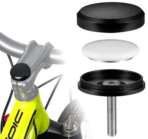 Bicycle Airtag Headset Cap Mount - Jefe.bike