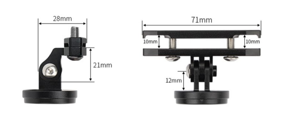 Seat Rail GoPro / Garmin Varia Mount