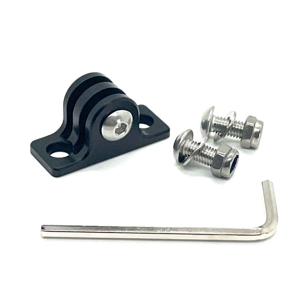 Minimalist Aluminum GoPro / kLite Mount - Jefe.bike