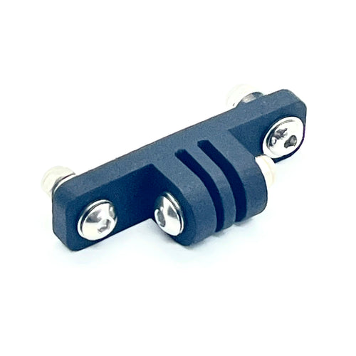 5cm Rear Rack GoPro Qube Mount - Lightweight with Stainless Steel Hardware - Jefe.bike