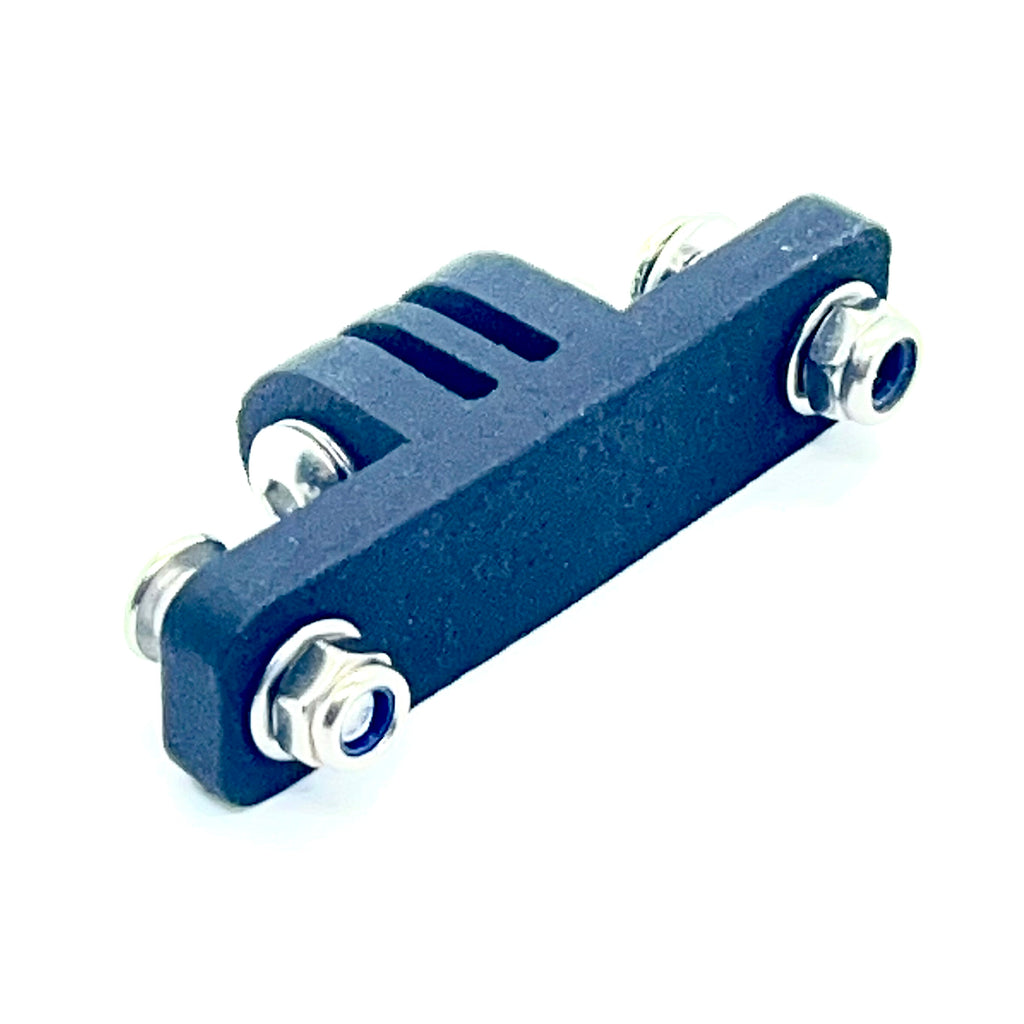 5cm Rear Rack GoPro Qube Mount - Lightweight with Stainless Steel Hardware - Jefe.bike