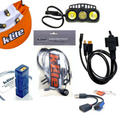 kLite Race Lighting & Charging System Kit (gravel) - Shimano / SP Hub