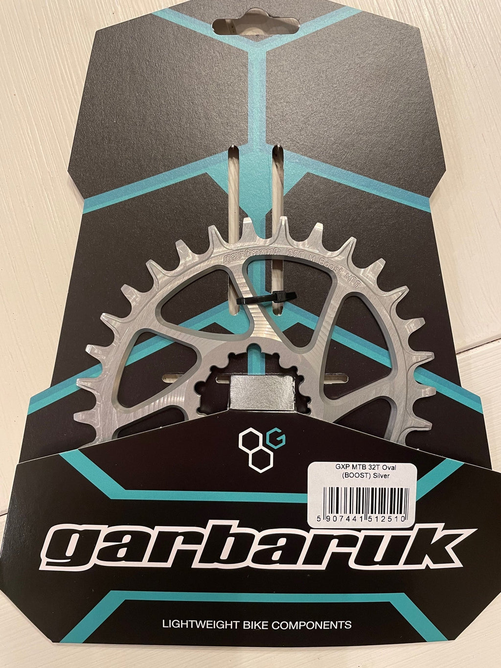 Garbaruk Oval Direct Mount Chainring 32t/34t/36t (Boost - 3-Bolt - Silver) - Jefe.bike