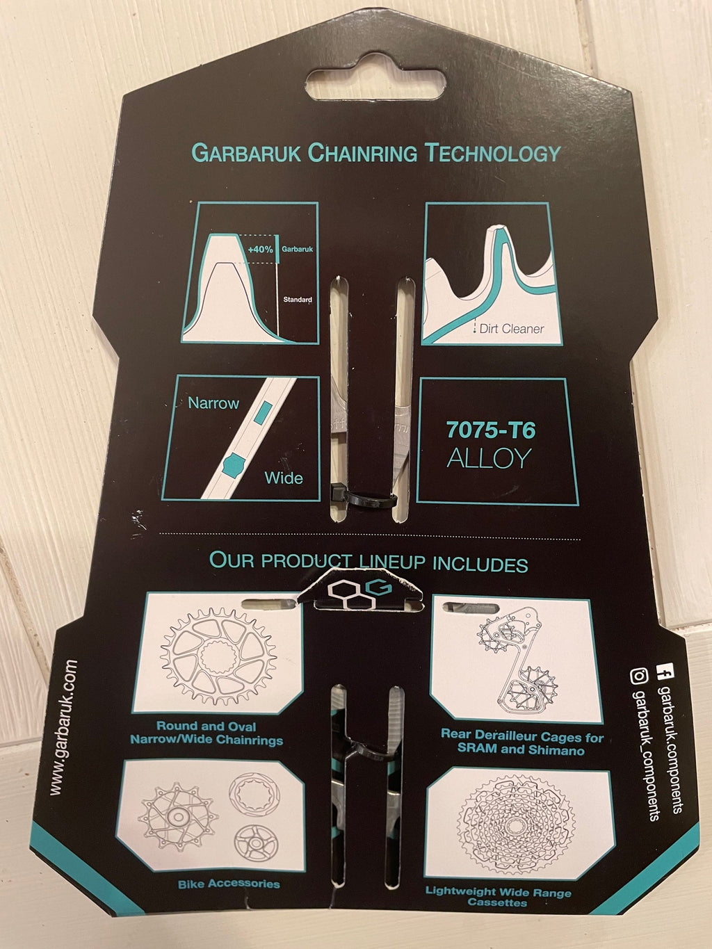 Garbaruk Oval Direct Mount Chainring 32t/34t/36t (Boost - 3-Bolt - Silver) - Jefe.bike