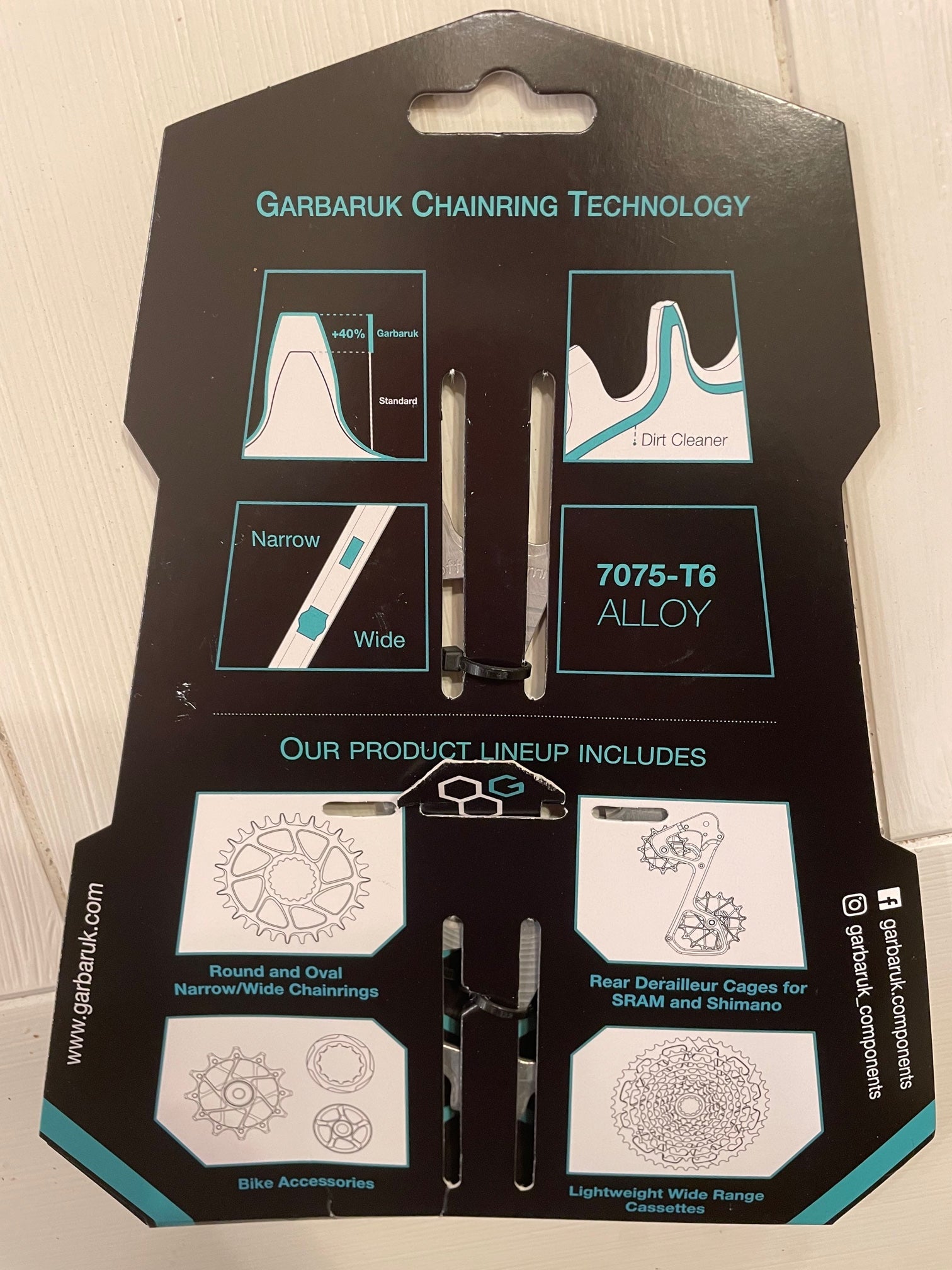 Garbaruk Oval Direct Mount Chainring 32t/34t/36t (Boost - 3-Bolt - Silver) - Jefe.bike