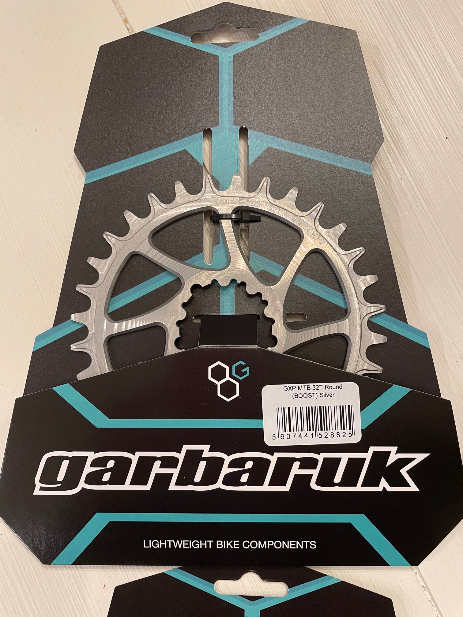 Garbaruk Round Direct Mount Chainring 28t/30t/32t/34t/36t (Boost - 3-Bolt - Silver) - Jefe.bike