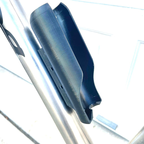 Permanent Mount Bikepacking-Optimized Bear Spray Cage by Bearclaw