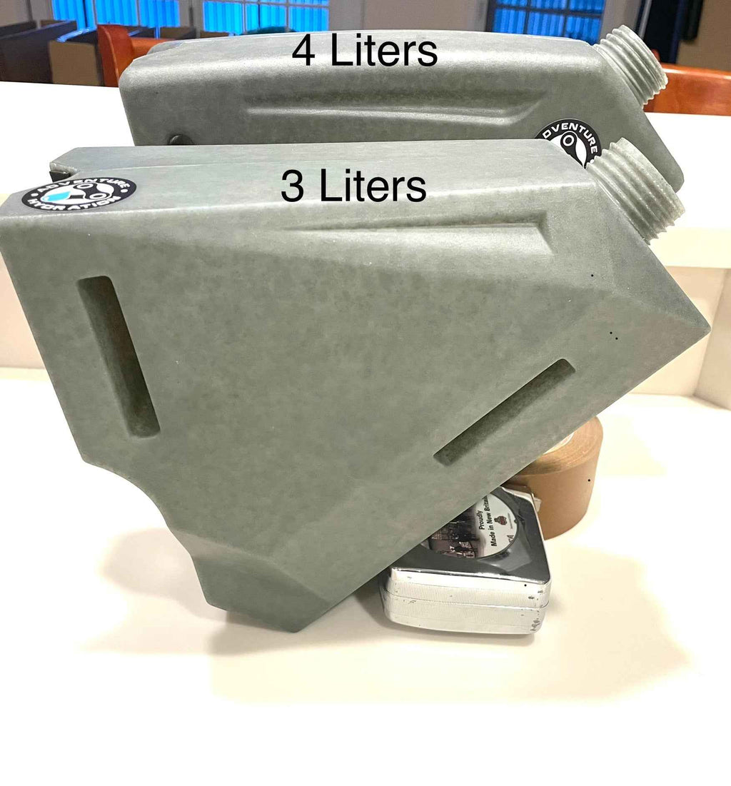 Adventure Hydration Cranktank - 3 or 4 Liters Bikepacking and Endurance Cycling