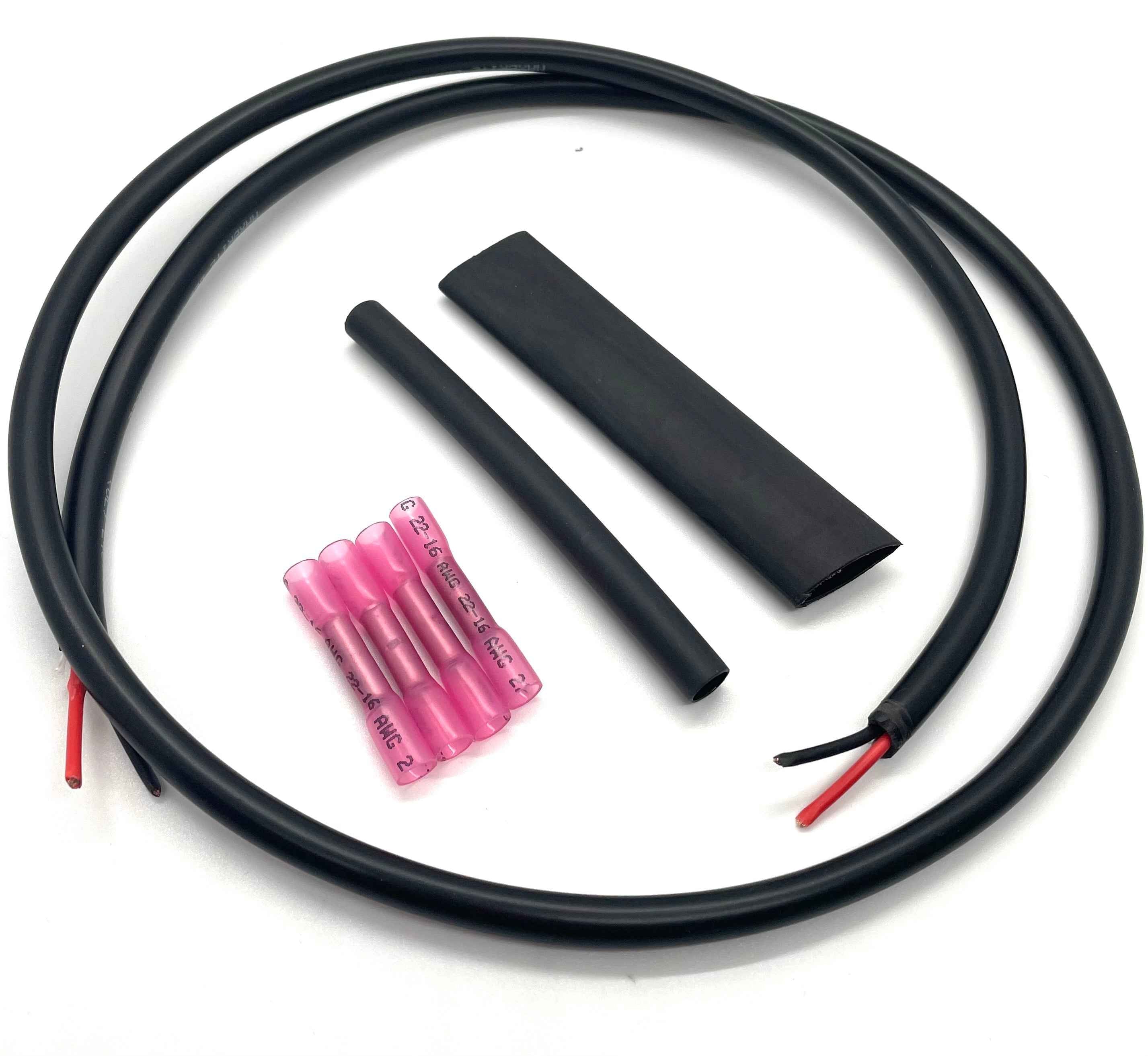 Jefe Velo Dynamo Hub Bare-Wire Extension Kit - 3 Feet