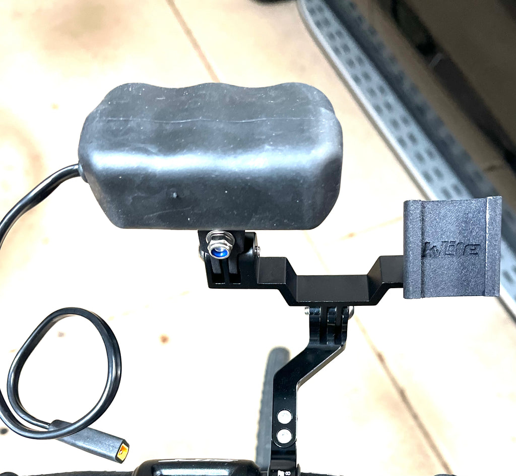 Aluminum Dual Head GoPro - Horizontal Adapter - Jefe.bike