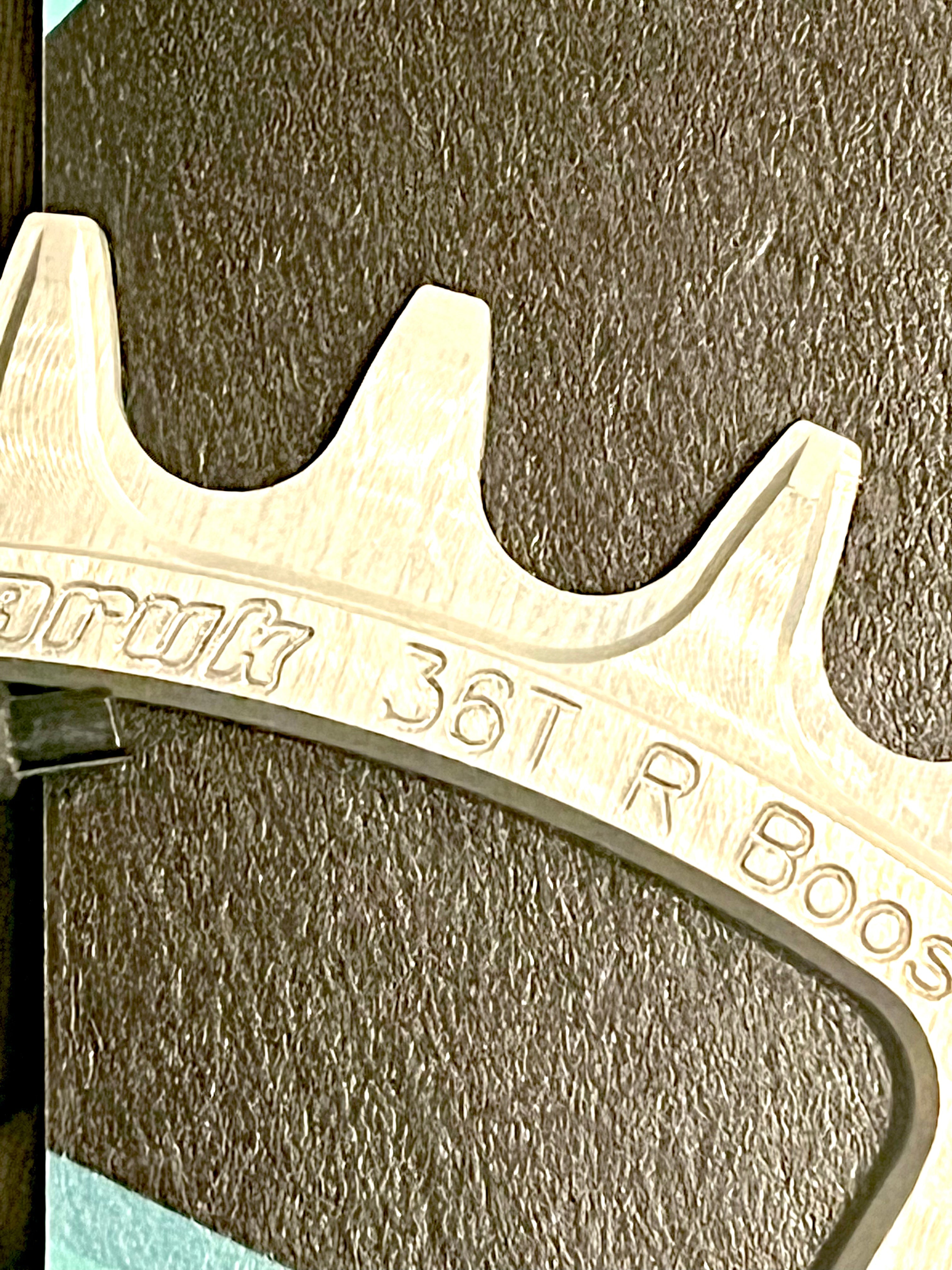 Garbaruk Oval Direct Mount Chainring 32t/34t/36t (Boost - 3-Bolt - Silver) - Jefe.bike