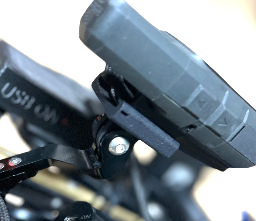 kLite e Trex inReach Spine Lock to kLite Mount Adapter jefe.bike
