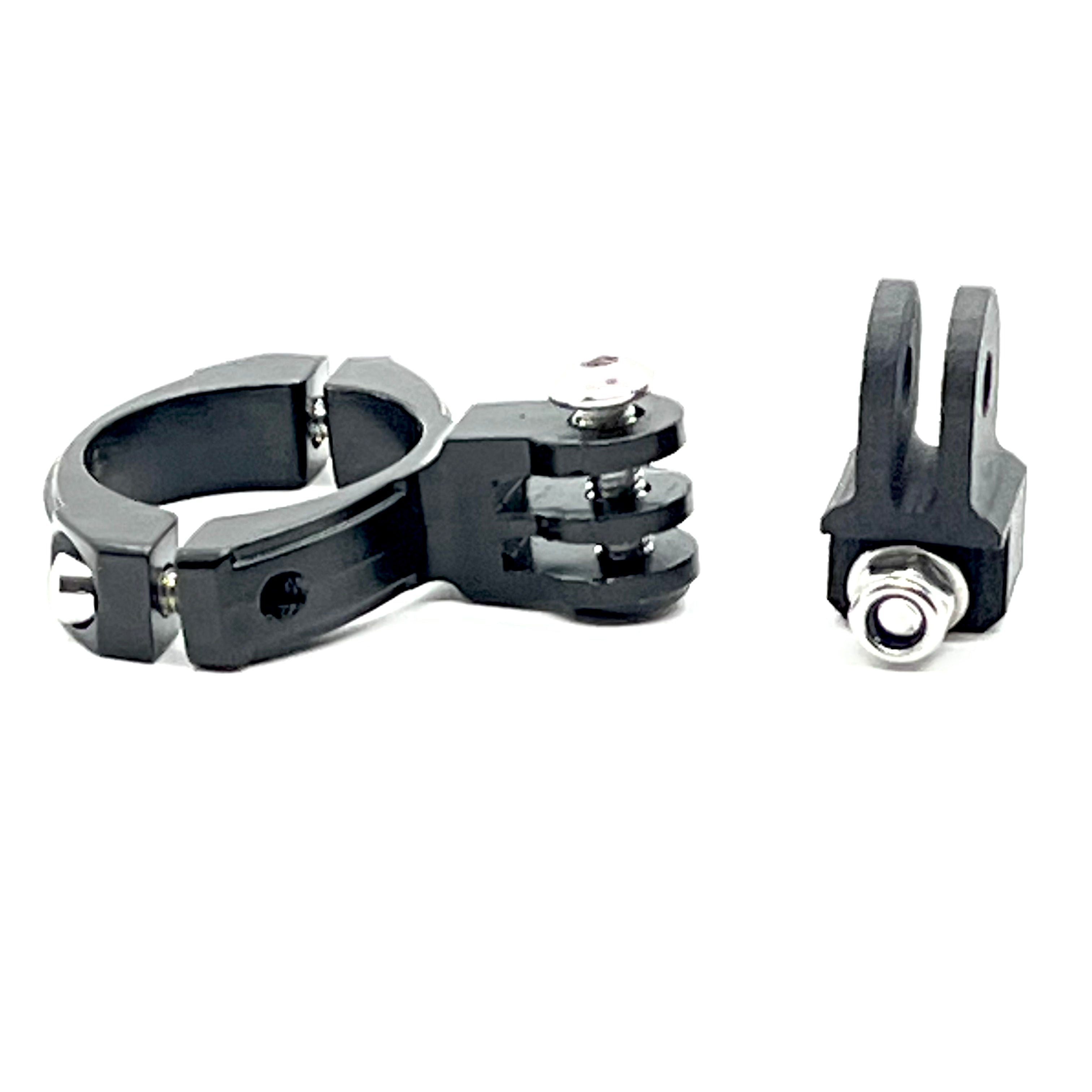 Low Profile Aluminum GoPro Handlebar Mount - 31.8mm - Jefe.bike