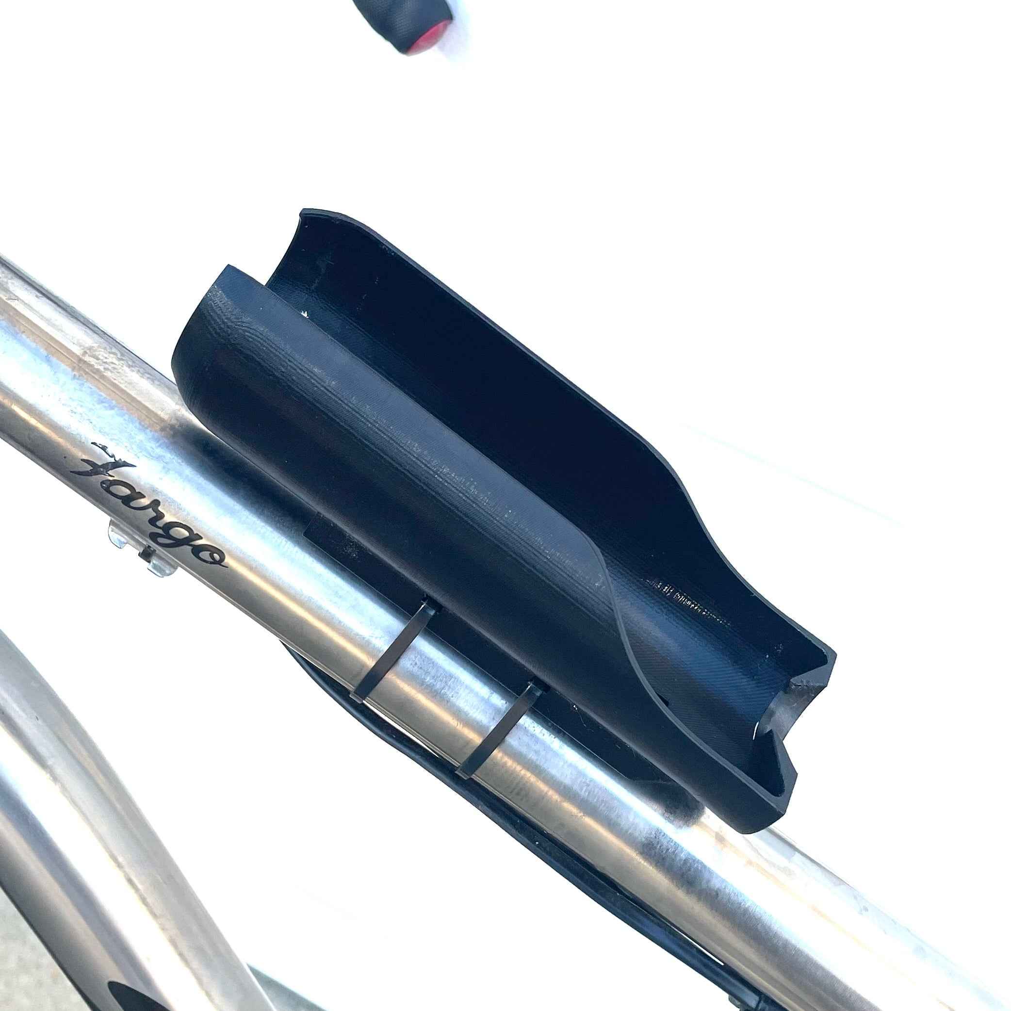 Permanent Mount Bikepacking-Optimized Bear Spray Cage by Bearclaw