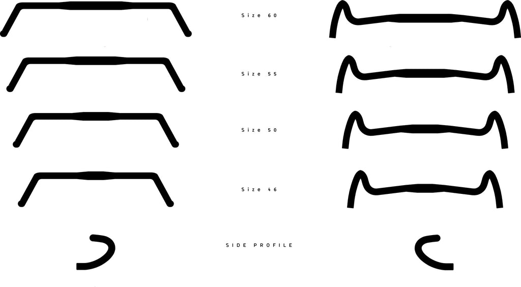 Walmer Bars W I D E Drop Handlebars 50-55-60CM + Walmer Bar Tape - Jefe.bike