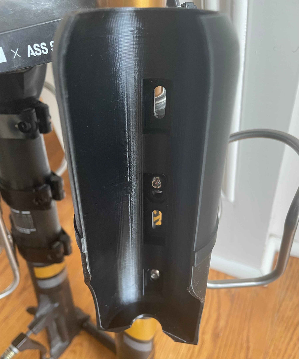 Permanent Mount Bikepacking-Optimized Bear Spray Cage by Bearclaw