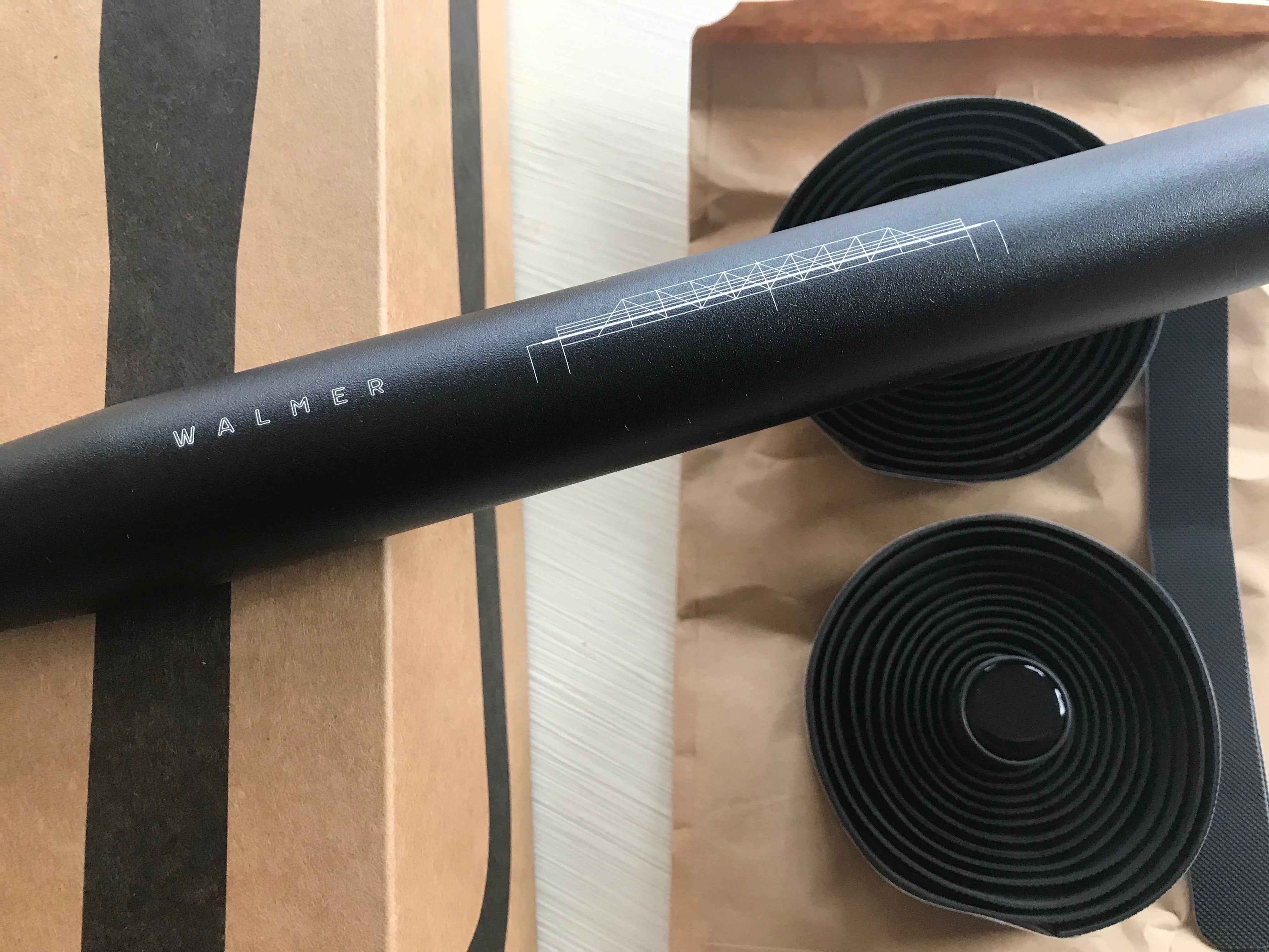 Walmer Bars W I D E Drop Handlebars 50-55-60CM + Walmer Bar Tape