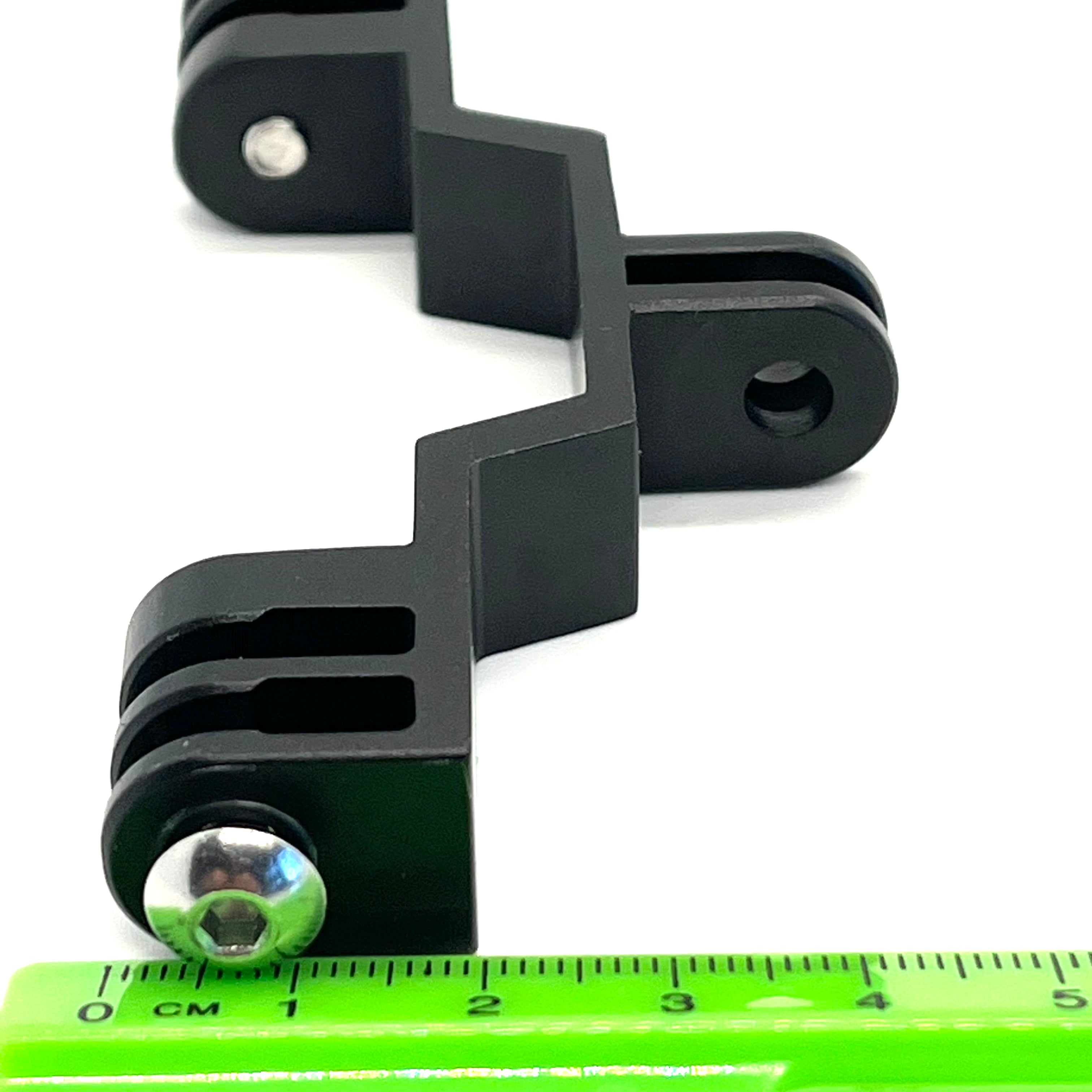Aluminum Dual Head GoPro - Horizontal Adapter - Jefe.bike