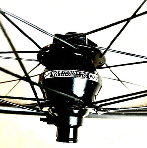 650b dynamo front online wheel